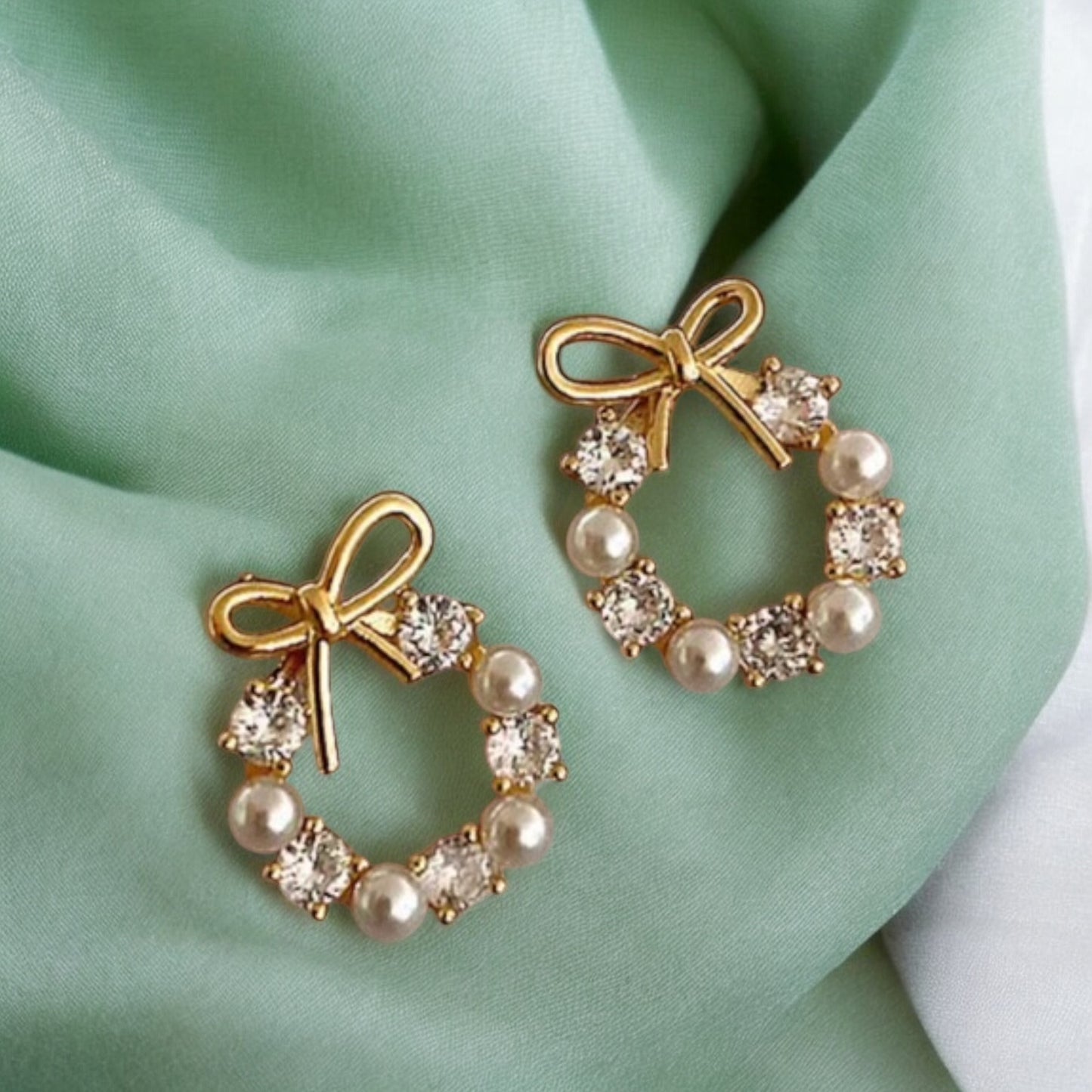 Pearl Stud Earrings